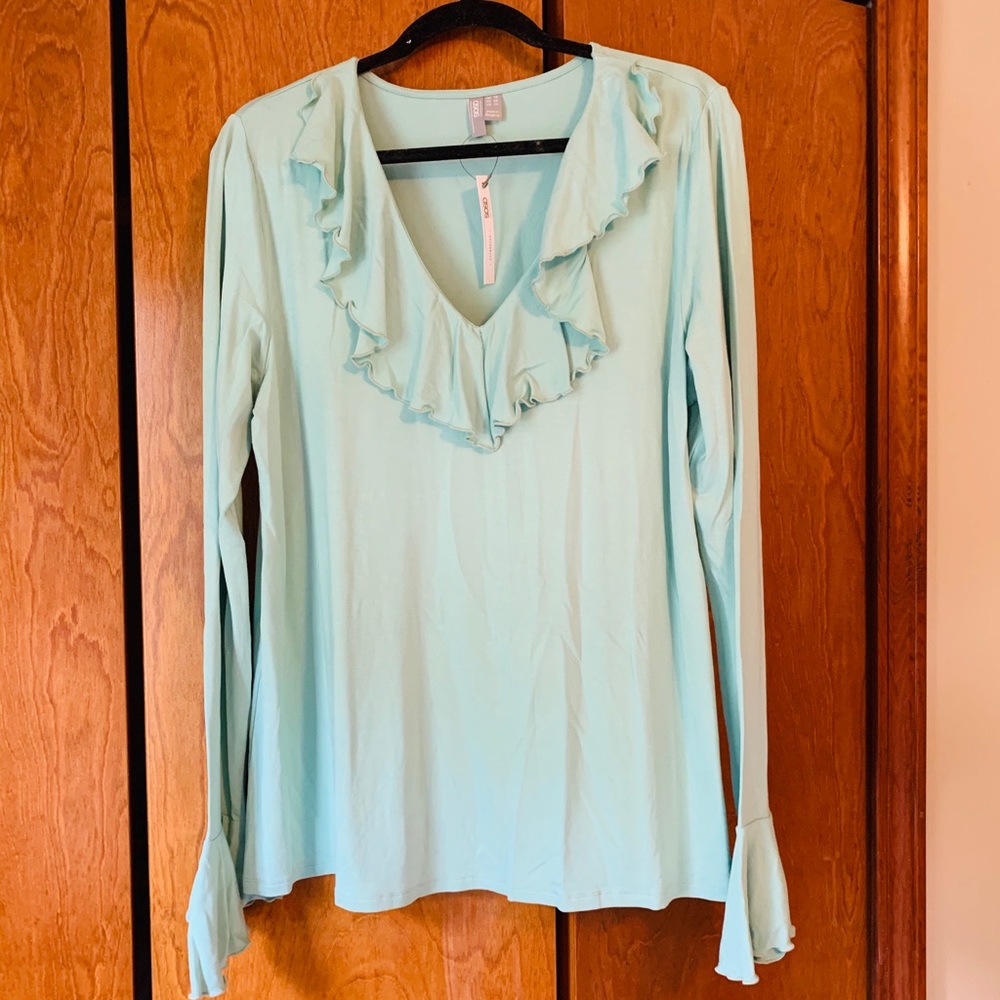 ASOS Maternity mint colored top NWT!